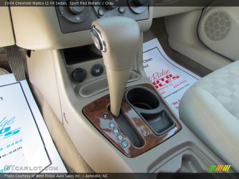 Sport Red Metallic / Gray 2004 Chevrolet Malibu LS V6 Sedan