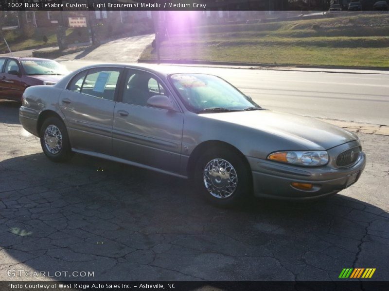 Light Bronzemist Metallic / Medium Gray 2002 Buick LeSabre Custom