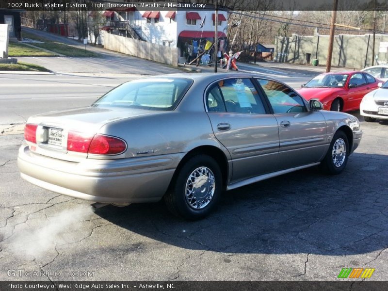 Light Bronzemist Metallic / Medium Gray 2002 Buick LeSabre Custom