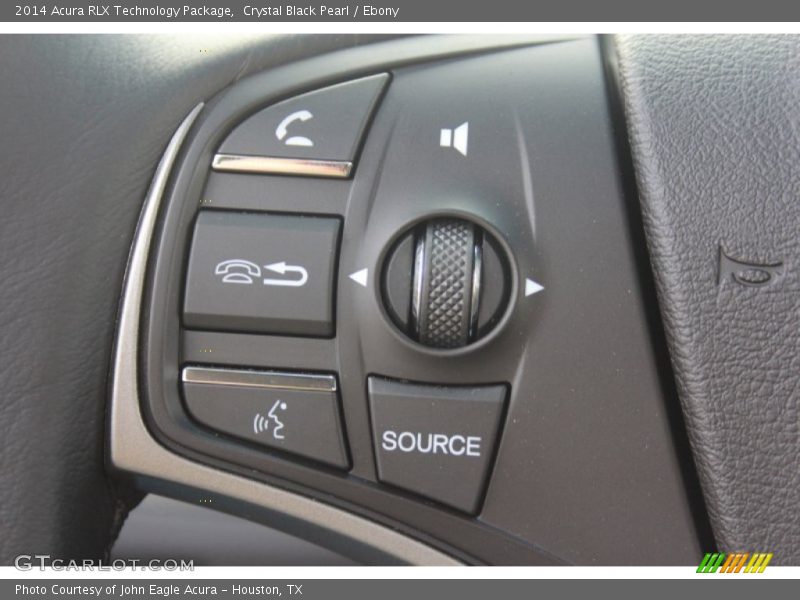 Crystal Black Pearl / Ebony 2014 Acura RLX Technology Package