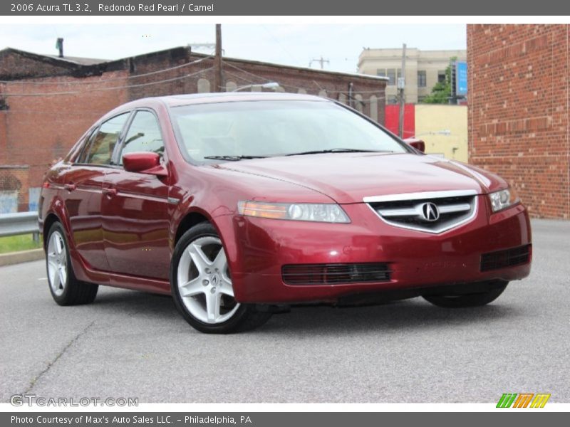 Redondo Red Pearl / Camel 2006 Acura TL 3.2