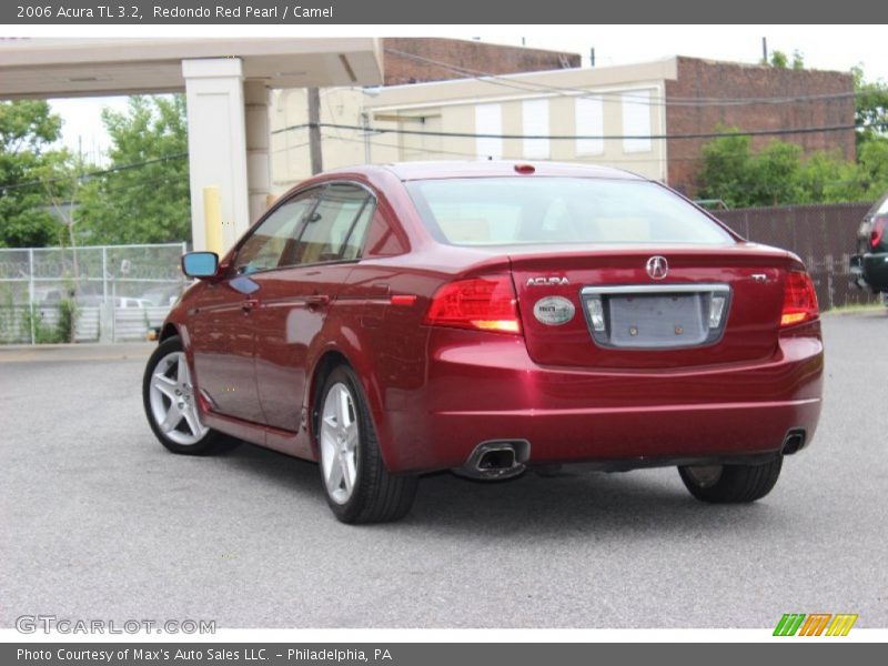 Redondo Red Pearl / Camel 2006 Acura TL 3.2