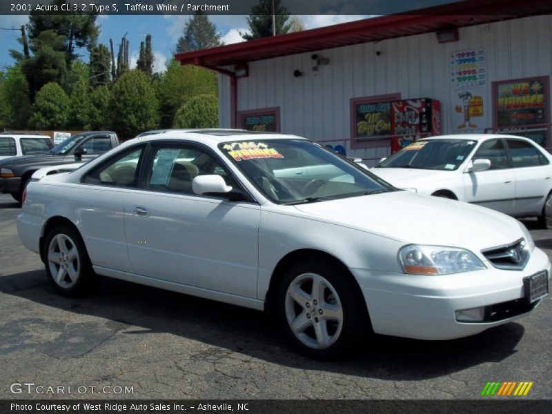 Taffeta White / Parchment 2001 Acura CL 3.2 Type S