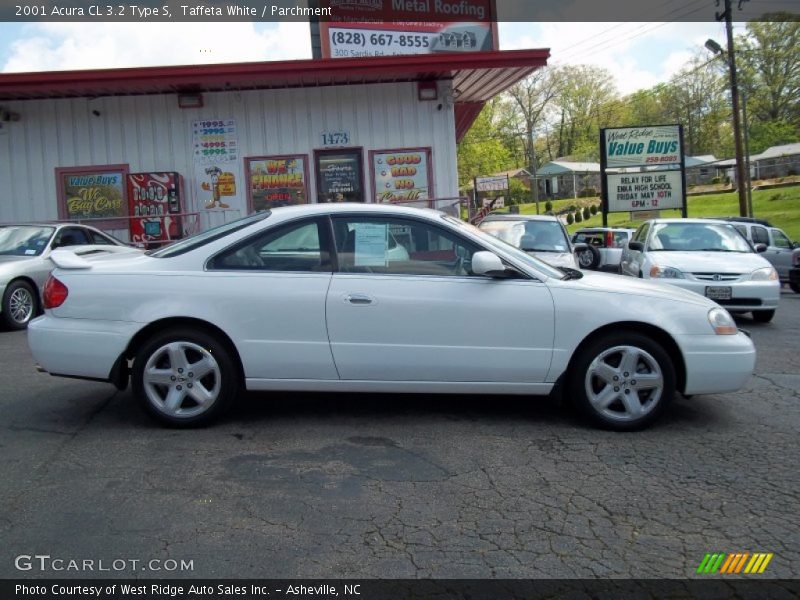 Taffeta White / Parchment 2001 Acura CL 3.2 Type S