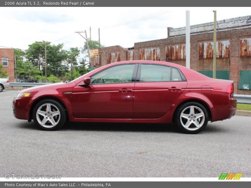 Redondo Red Pearl / Camel 2006 Acura TL 3.2