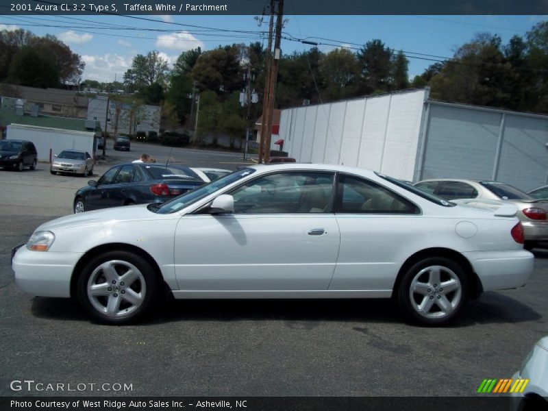 Taffeta White / Parchment 2001 Acura CL 3.2 Type S