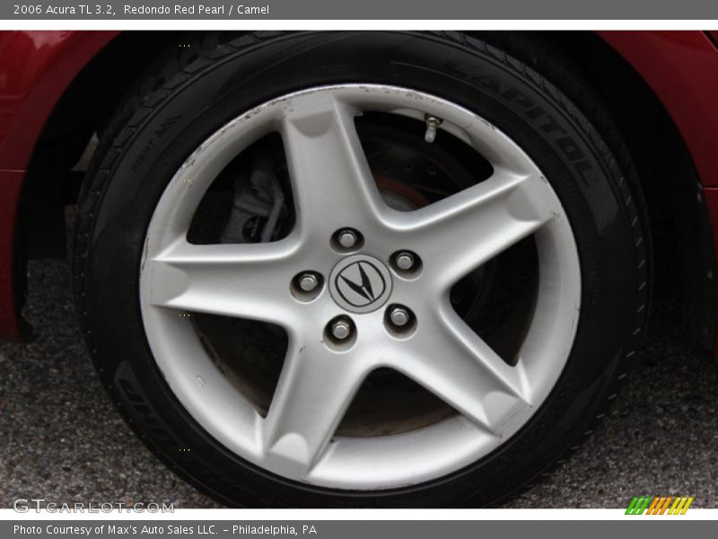 Redondo Red Pearl / Camel 2006 Acura TL 3.2