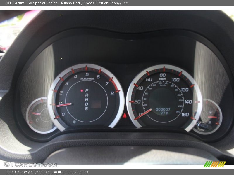 Milano Red / Special Edition Ebony/Red 2013 Acura TSX Special Edition