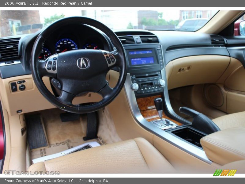 Redondo Red Pearl / Camel 2006 Acura TL 3.2