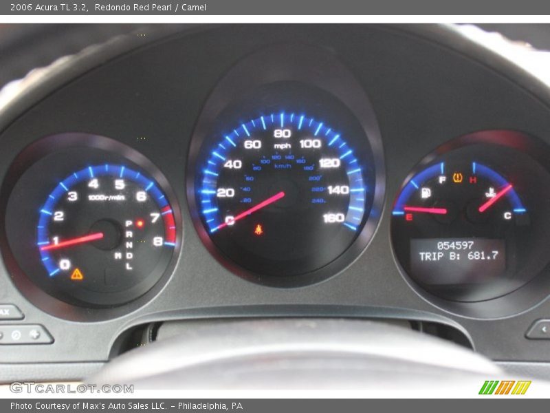 Redondo Red Pearl / Camel 2006 Acura TL 3.2