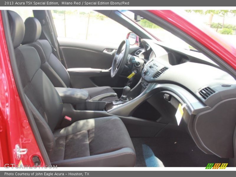 Milano Red / Special Edition Ebony/Red 2013 Acura TSX Special Edition
