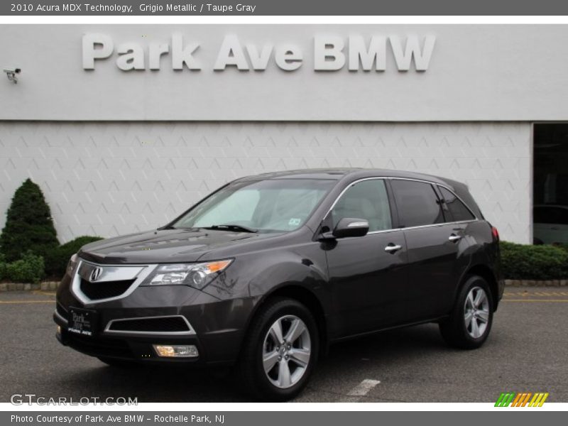 Grigio Metallic / Taupe Gray 2010 Acura MDX Technology