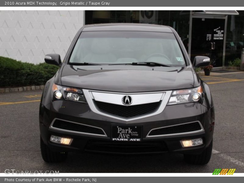 Grigio Metallic / Taupe Gray 2010 Acura MDX Technology