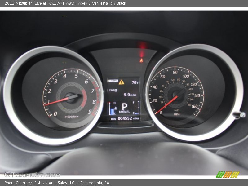  2012 Lancer RALLIART AWD RALLIART AWD Gauges