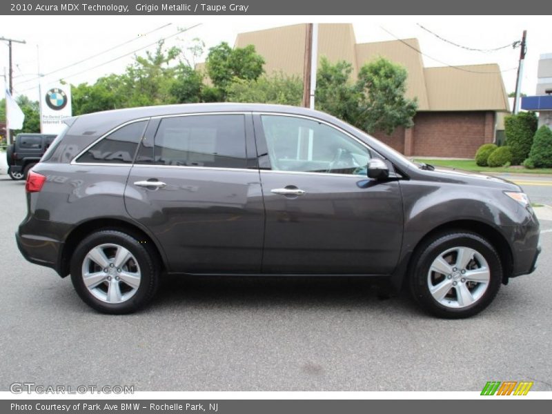 Grigio Metallic / Taupe Gray 2010 Acura MDX Technology