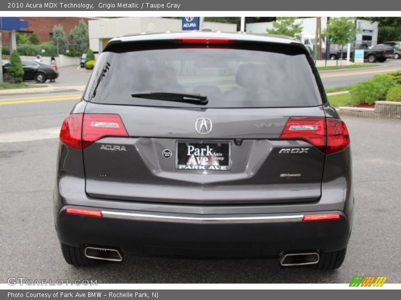 Grigio Metallic / Taupe Gray 2010 Acura MDX Technology