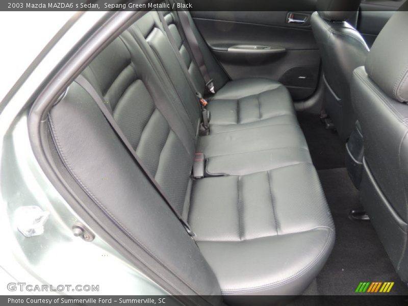 Sepang Green Metallic / Black 2003 Mazda MAZDA6 s Sedan