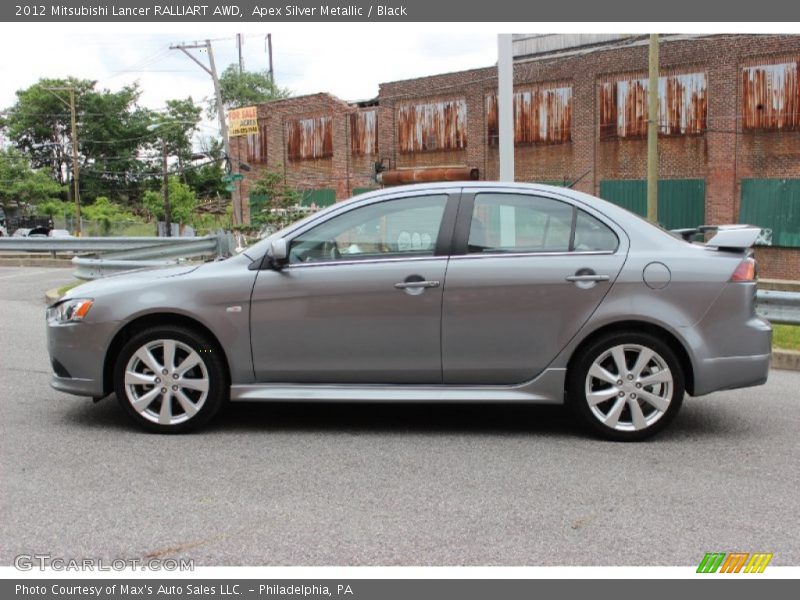  2012 Lancer RALLIART AWD Apex Silver Metallic