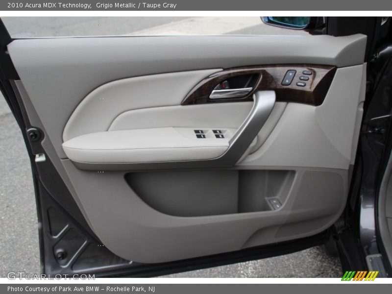 Grigio Metallic / Taupe Gray 2010 Acura MDX Technology
