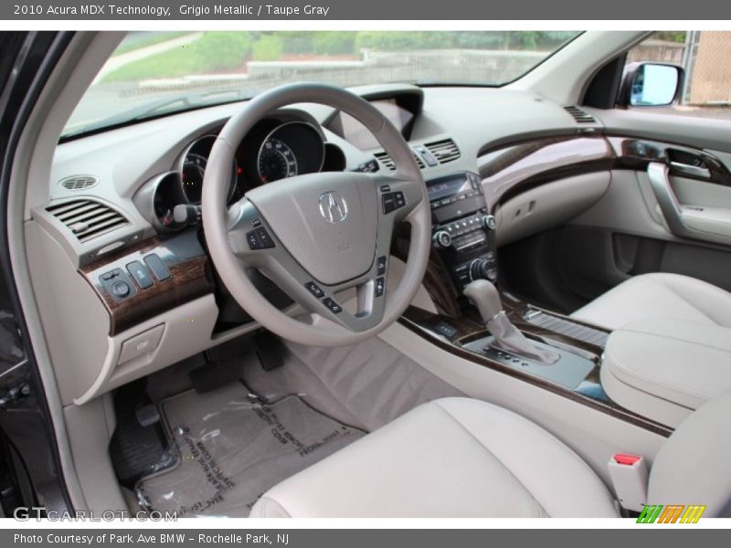 Grigio Metallic / Taupe Gray 2010 Acura MDX Technology