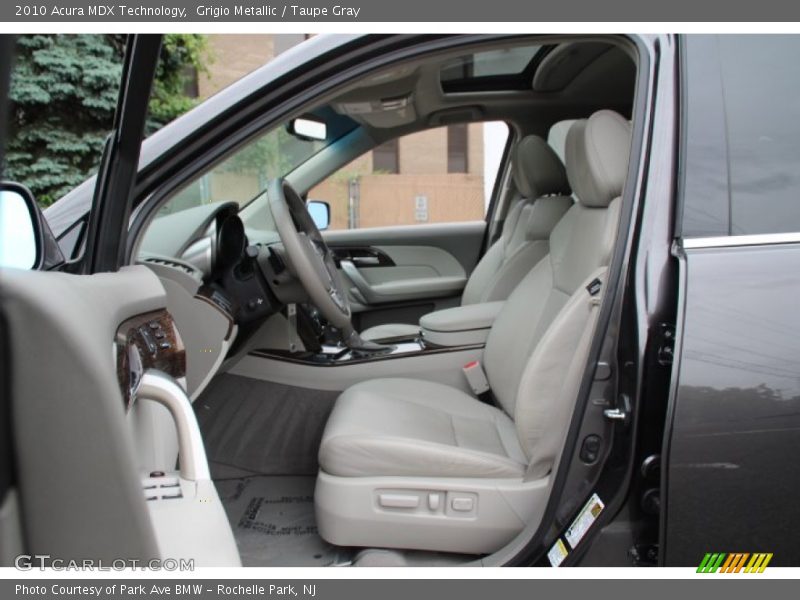 Grigio Metallic / Taupe Gray 2010 Acura MDX Technology
