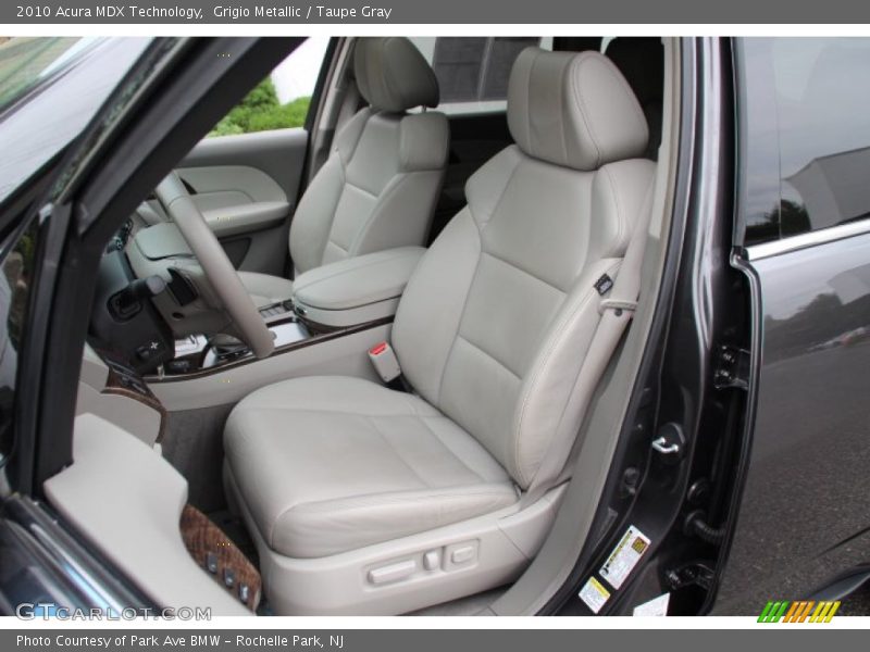 Grigio Metallic / Taupe Gray 2010 Acura MDX Technology