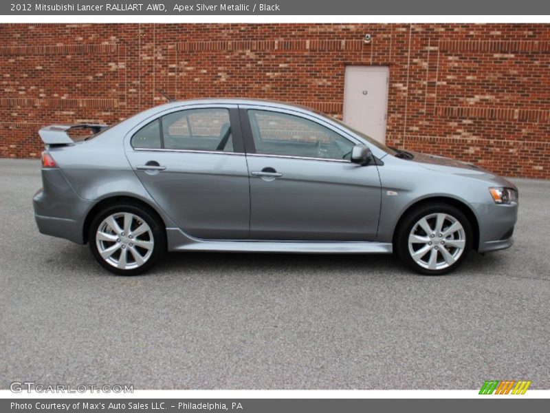  2012 Lancer RALLIART AWD Apex Silver Metallic