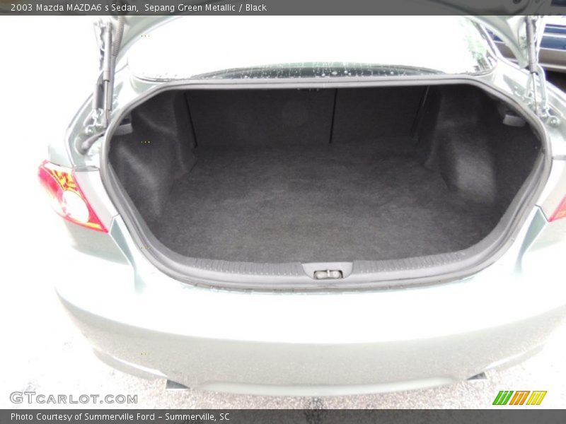 Sepang Green Metallic / Black 2003 Mazda MAZDA6 s Sedan