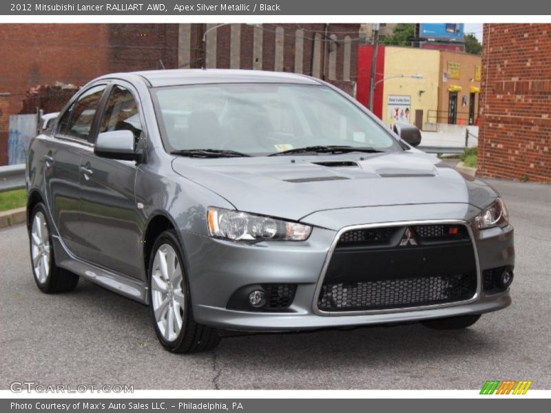  2012 Lancer RALLIART AWD Apex Silver Metallic