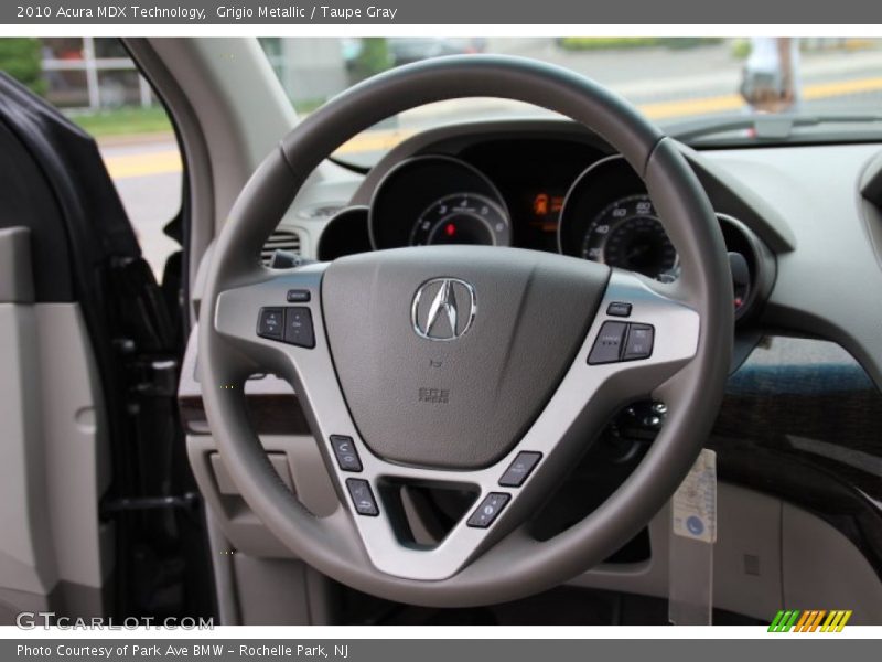 Grigio Metallic / Taupe Gray 2010 Acura MDX Technology