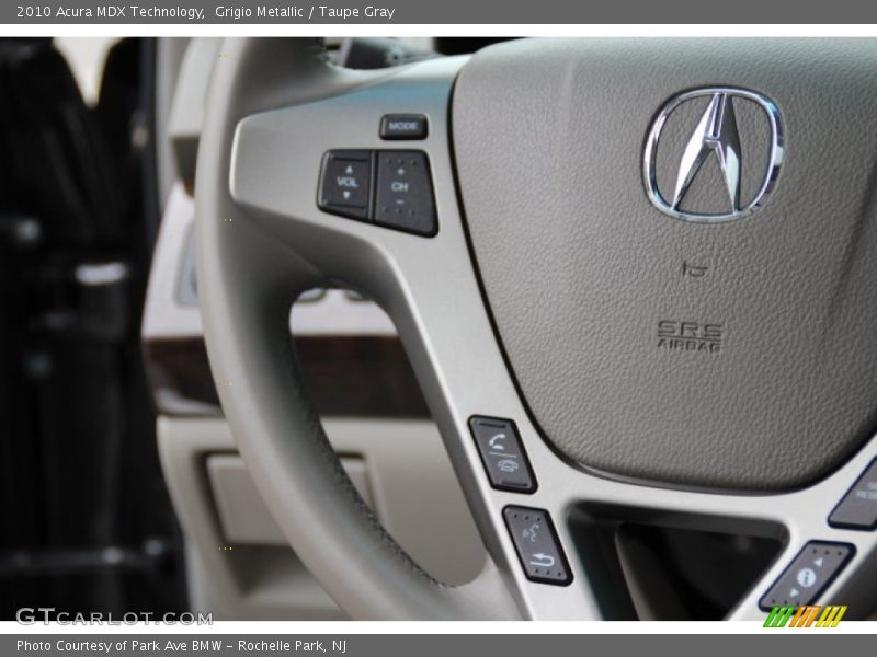 Grigio Metallic / Taupe Gray 2010 Acura MDX Technology
