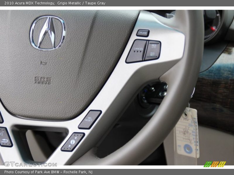 Grigio Metallic / Taupe Gray 2010 Acura MDX Technology