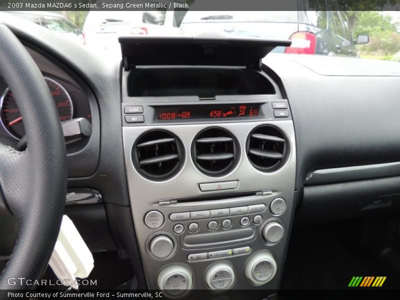 Sepang Green Metallic / Black 2003 Mazda MAZDA6 s Sedan
