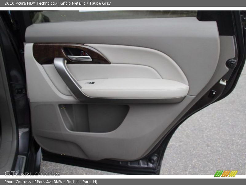 Grigio Metallic / Taupe Gray 2010 Acura MDX Technology