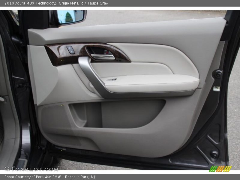 Grigio Metallic / Taupe Gray 2010 Acura MDX Technology