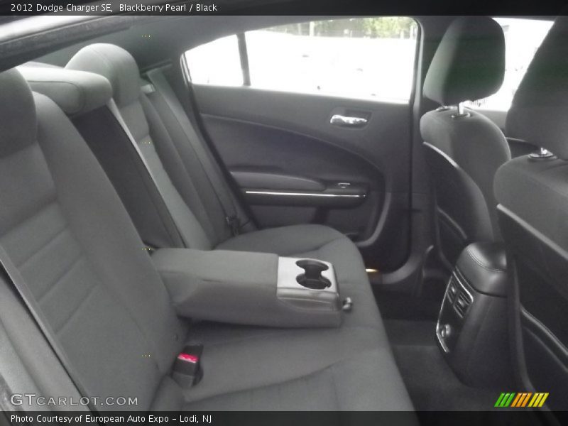 Blackberry Pearl / Black 2012 Dodge Charger SE