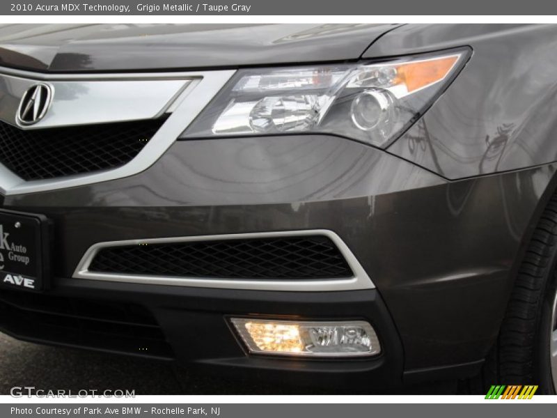 Grigio Metallic / Taupe Gray 2010 Acura MDX Technology