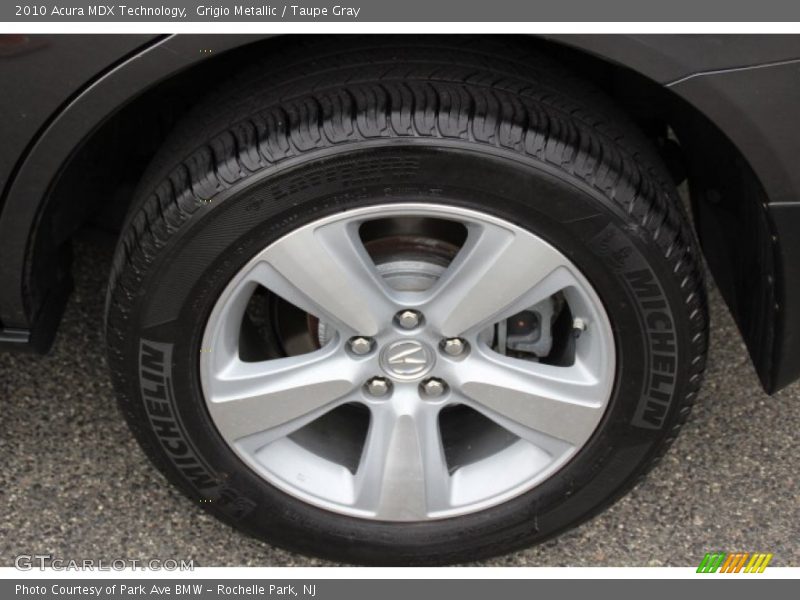 Grigio Metallic / Taupe Gray 2010 Acura MDX Technology