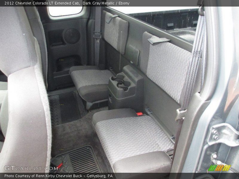 Dark Gray Metallic / Ebony 2012 Chevrolet Colorado LT Extended Cab