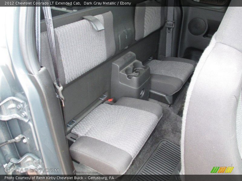 Dark Gray Metallic / Ebony 2012 Chevrolet Colorado LT Extended Cab