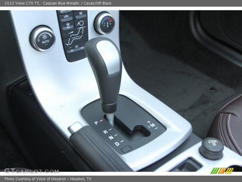 Caspian Blue Metallic / Cacao/Off Black 2013 Volvo C70 T5