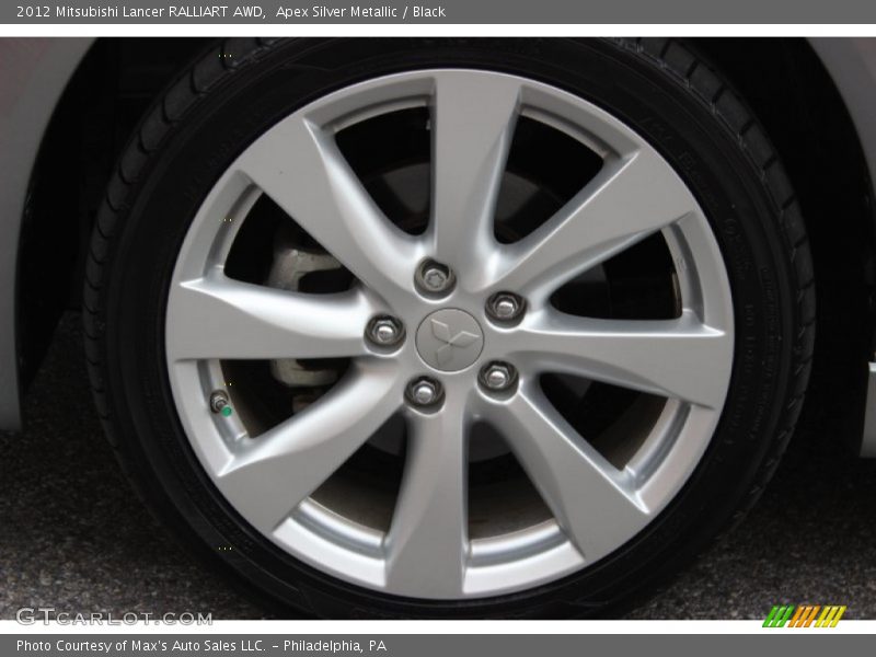  2012 Lancer RALLIART AWD Wheel