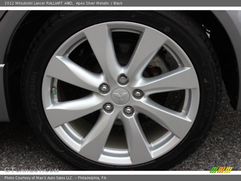  2012 Lancer RALLIART AWD Wheel