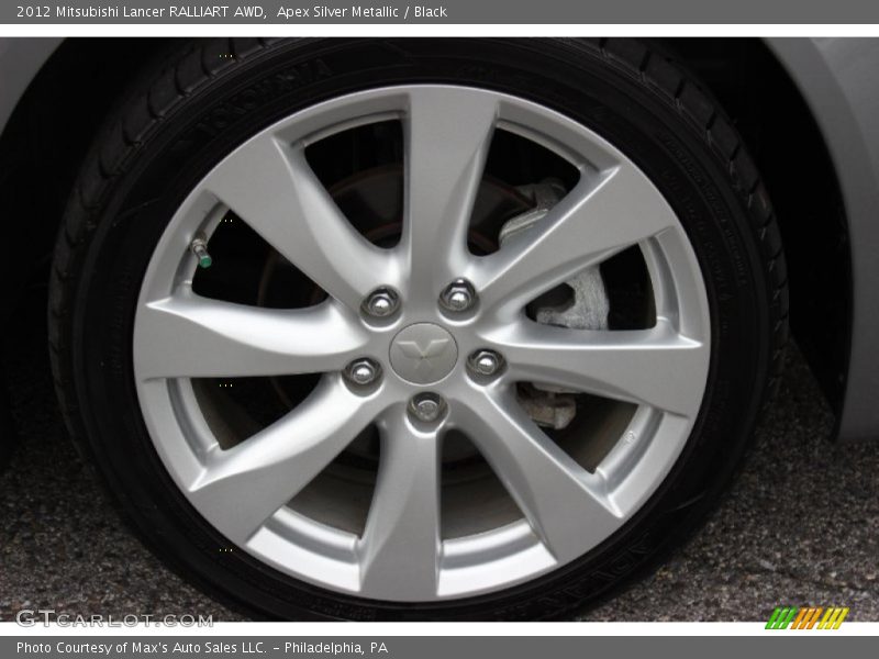  2012 Lancer RALLIART AWD Wheel