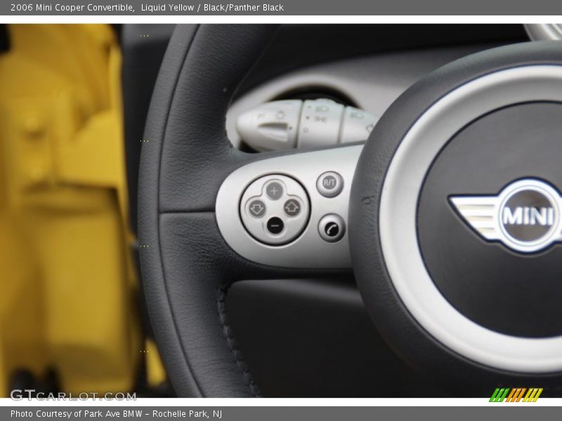Liquid Yellow / Black/Panther Black 2006 Mini Cooper Convertible