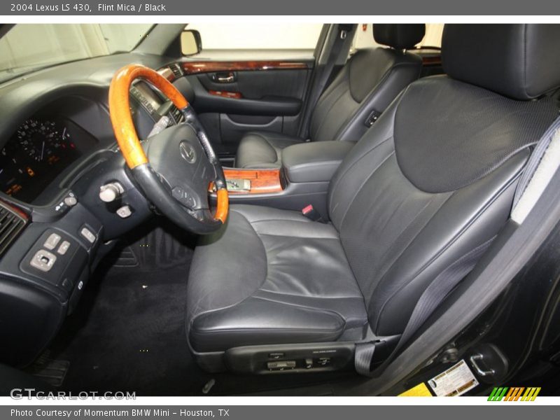 Flint Mica / Black 2004 Lexus LS 430