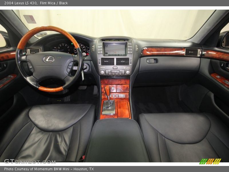 Flint Mica / Black 2004 Lexus LS 430