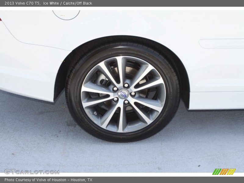 Ice White / Calcite/Off Black 2013 Volvo C70 T5