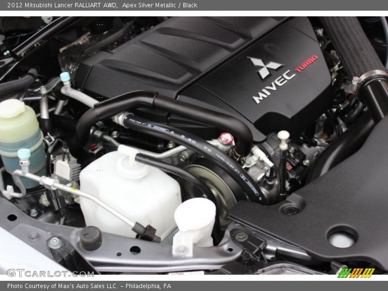  2012 Lancer RALLIART AWD Engine - 2.0 Liter Turbocharged DOHC 16-Valve MIVEC 4 Cylinder