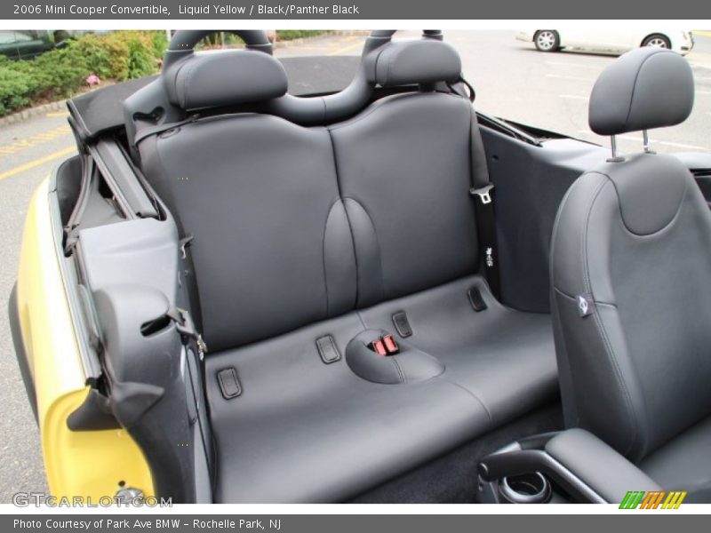 Liquid Yellow / Black/Panther Black 2006 Mini Cooper Convertible